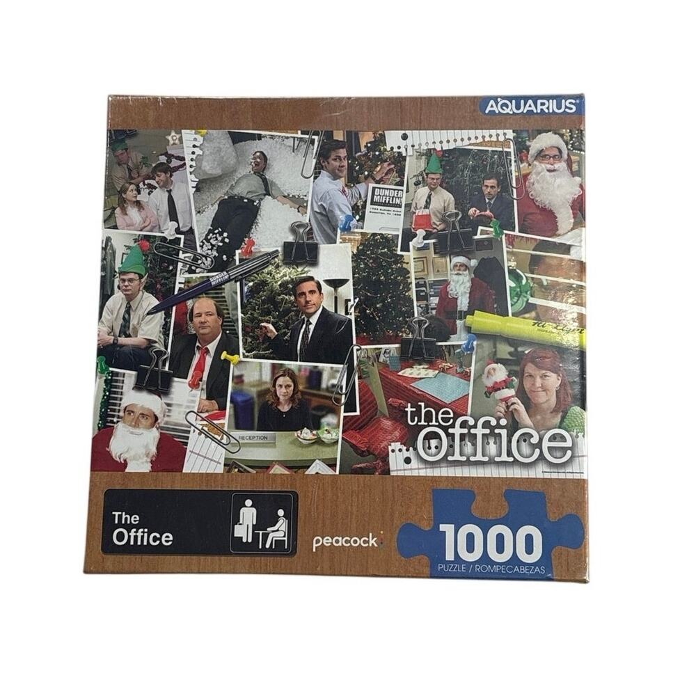 Aquarius The Office Christmas Party 1000 Piece Jigsaw Puzzle New Sealed XL